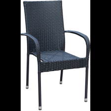 Noela.cz Designlink kerti szék PARIS antracit (345663) kerti bútor