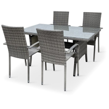 Noela HAITI PREMIUM 1+4 rattan kerti bútorkészlet kerti bútor