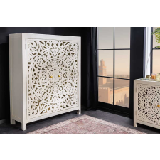 Noelle Magas komód Noelle 140 cm fehér mangó bútor