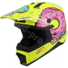 NOEND Donuts gyermek cross bukósisak sárga fluo YXL (53 cm) UN-R22.06 NOEND Sisakok és ruházat Sisakok és tartozékok Offroad sisakok