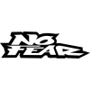  NoFear matrica,20cmx6cm,fekete