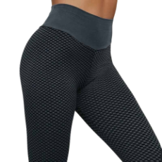  Női alakformáló leggings fekete - XL