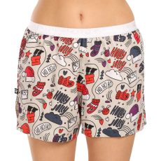  Női bő szárú boxeralsók Represent Gigi Holly Jolly Gigi Holly Jolly (R3W-BOX-0718) S