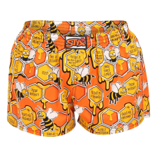  női bő szárú boxeralsók Styx art klasszikus gumipánt méhek (K1654) M női alsó