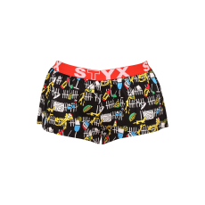  Női bő szárú boxeralsók Styx művészet sport party gumi (T1251) S