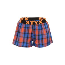  Női bő szárú boxeralsók Styx sportos gumipánt többszínű (T1006) XL