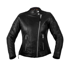  Női bőr motoros kabát W-TEC Mantura sötét barna XS motoros kabát