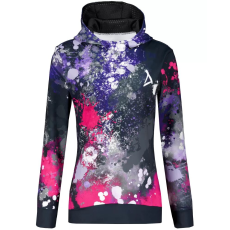  Női funkcionális pulóver prémium ALTISPORT VOJ/ALW055MI01 FEKETE -PINK méret: XXXL