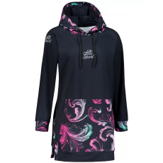 Női funkcionális pulóver prémium ALTISPORT VOJ/ALW065MI03 FEKETE -PINK méret: XS