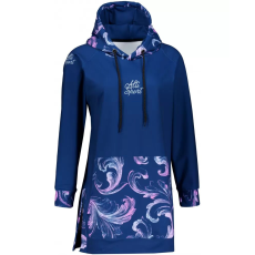  Női funkcionális pulóver prémium ALTISPORT VOJ/ALW065MI03 SÖTÉTKÉK méret: XXXL