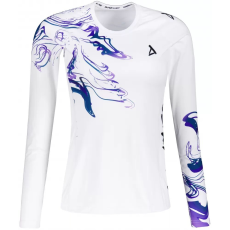  Női funkcionális T -piró hosszú ujjú prémiummal ALTISPORT VOJ/ALW064TR03 FEHÉR -VIOLET méret: XXL
