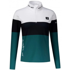  Női funkcionális Thermo pulóver prémium ALTISPORT VOJ/ALW051TER03 FEHÉR -ZÖLD méret: S