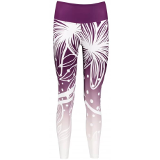  Női hosszú, prémium funkcionális leggings ALTISPORT VOJ/ALW045LEG01 LILA/FEHÉR méret: XL