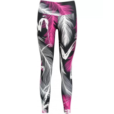 Női hosszú prémium leggings ALTISPORT VOJ/ALW001LEG01 FEKETE/RÓZSASZÍN méret: M női nadrág