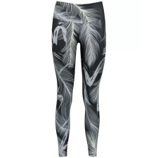 Női hosszú prémium leggings ALTISPORT VOJ/ALW001LEG01 FEKETE/SZÜRKE méret: M női nadrág