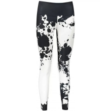 Női hosszú prémium leggings ALTISPORT VOJ/ALW012LEG01 FEKETE-FEHÉR méret: XL női nadrág