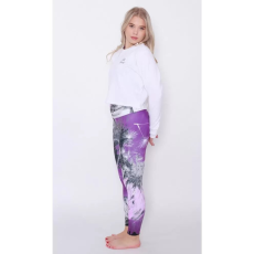  Női hosszú prémium leggings ALTISPORT VOJ/ALW016LEG01 LILA méret: XXXL