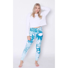  Női hosszú prémium leggings ALTISPORT VOJ/ALW020LEG01 KÉK méret: XL