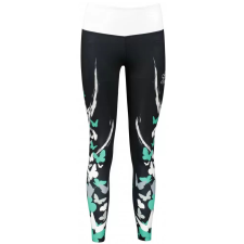 Női hosszú prémium leggings ALTISPORT VOJ/ALW022LEG01 FEKETE/TÜRKIZ méret: S női nadrág
