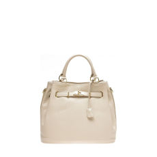  Női Kézitáska Anna Luchini SS22-AL-1762-BEIGE Bézs szín (36 x 29 x 17 cm)