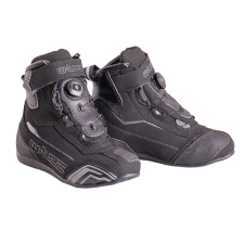  Női motoros csizma W-TEC Karlaboa fekete-szürke 42 motoros csizma