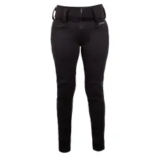  Női motoros leggings W-TEC Nombutta fekete XL, meghosszabbított hossz motoros nadrág