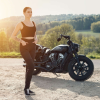  Női motoros leggings W-TEC Woposum fekete 3XL.