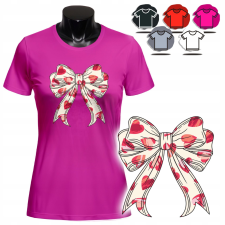  NŐI NYOMTATOTT PÓLÓ - MASNI DESIGN SZÍV SZERELEM AJÁNDÉK - L női póló