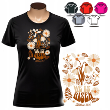  NŐI NYOMTATOTT PÓLÓ - SZERELEM VIRÁGOK SZÁZSZORSZÉP AJÁNDÉK - L női póló