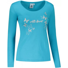  Női póló ALTISPORT ALW011169 TÜRKIZ méret: S