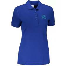 Női póló gallérral ALTISPORT ALW056210 KIRÁLYKÉK méret: XL női póló