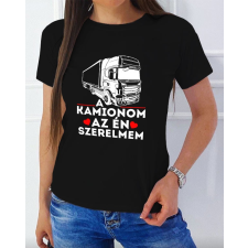 Női póló kamionosoknak - Ajándék kamionosnak női póló