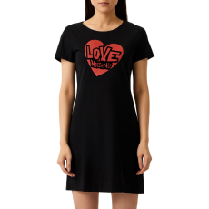  Női pólóruha Love Moschino W592921 XS INTL Fekete