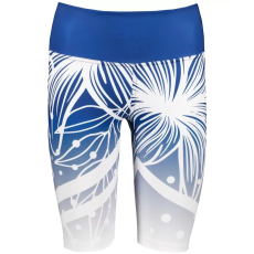  Női prémium funkcionális leggings térd felett ALTISPORT VOJ/ALW045LEG02 SÖTÉTKÉK/FEHÉR méret: M