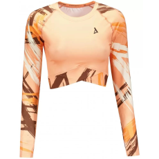  Női prémium, hosszú ujjú funkcionális crop felső ALTISPORT VOJ/ALW039TR04 NARANCS méret: XL
