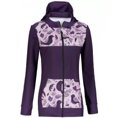 Női pulóver a zip prémiumon ALTISPORT VOJ/ALW062MI02 LILA méret: XL