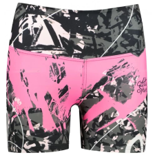 Női rövid prémium leggings ALTISPORT VOJ/ALW018LEG03 FEKETE RÓZSASZÍN méret: XS női nadrág