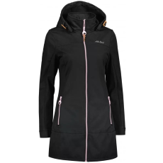  Női softshell kabát ALTISPORT CIARA FEKETE/RÓZSASZÍN méret: XS