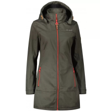 Női softshell kabát ALTISPORT CIARA KHAKI/PIROS méret: XS női dzseki, kabát