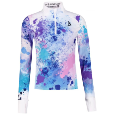  Női sport pulóver prémium plusz ALTISPORT VOJ/ALW055MI04 LILA/KÉK méret: XXL
