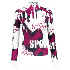  Női sport pulóver prémium plusz ALTISPORT VOJ/ALW076MI04 FEHÉR/BOR méret: S