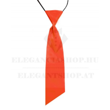  Női szatén gumis nyakkendő - Piros nyakkendő