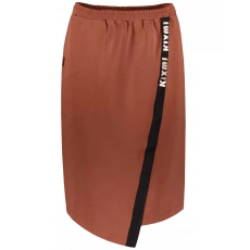  Női szoknya KIXMI SIBILA BARNA/KRÉMES méret: XL
