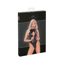 Noir - kígyóbőr mintás body (fekete) body