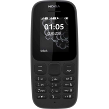 Nokia 105 Mobiltelefon, fekete mobiltelefon