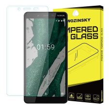 Nokia 1 Plus + karcálló edzett üveg Tempered glass kijelzőfólia kijelzővédő fólia kijelző védőfólia mobiltelefon kellék