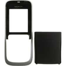 Nokia 2630 elő+akkuf, Előlap, fekete mobiltelefon, tablet alkatrész