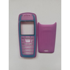 Nokia 3100 elő+akkuf., Előlap, lila mobiltelefon, tablet alkatrész