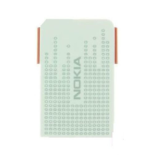 Nokia 3250, Akkufedél, fehér-piros mobiltelefon, tablet alkatrész