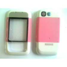 Nokia 5300 elő+akkuf, Előlap, rózsaszín mobiltelefon, tablet alkatrész